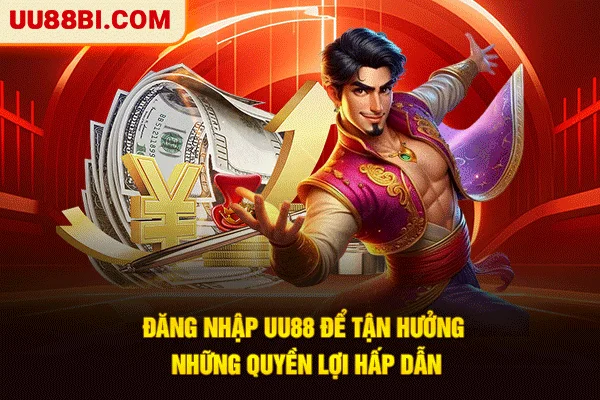 Đăng nhập UU88 để tận hưởng những quyền lợi hấp dẫn