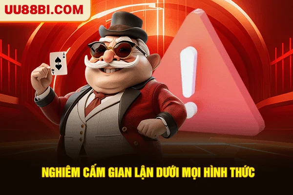 Nghiêm cấm gian lận dưới mọi hình thức